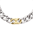 Men Eagle Logo Silver Bracelet