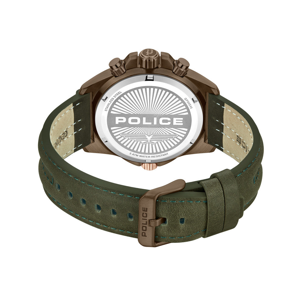 Men Electrical Brown 46mm Watch