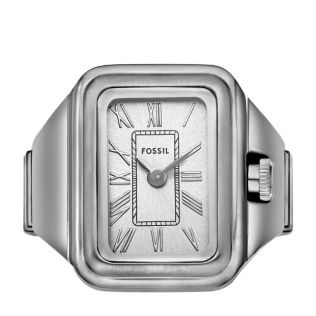 Women Raquel Watch Ring 22mm Silver Watch
