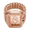 Women Raquel Rosegold Watch Ring