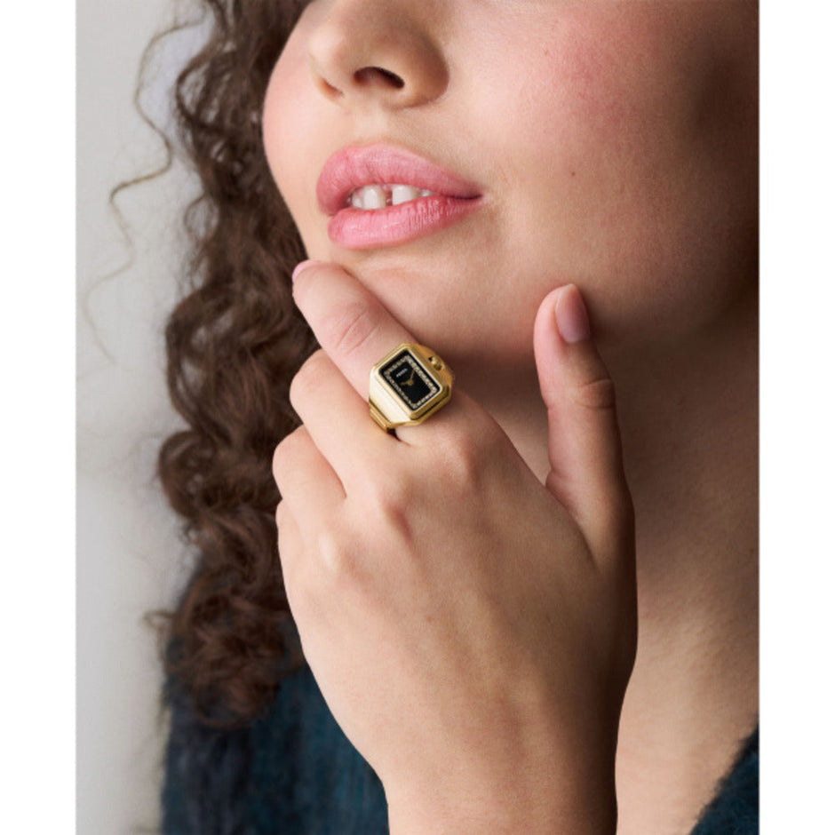 Women Raquel Gold Ring Watch