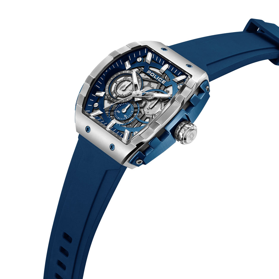 Men Flash  Blue 48.5X51mm Watch