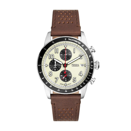 Men Sport Tourer Cream Watch