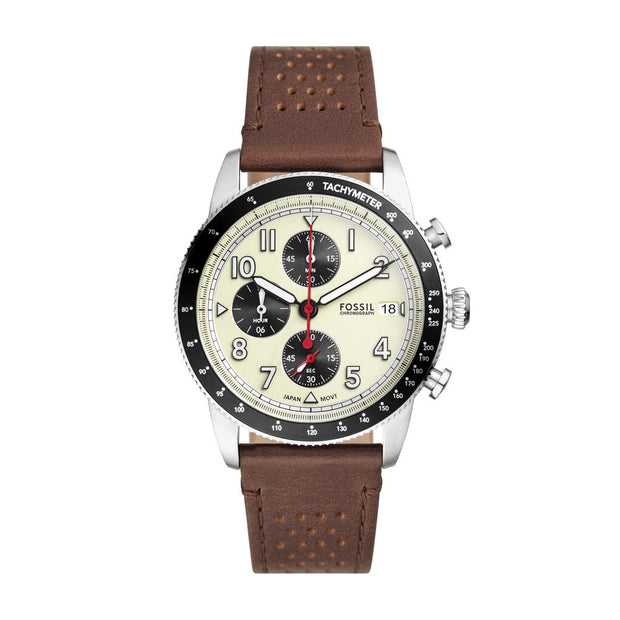 Men Sport Tourer Cream Watch