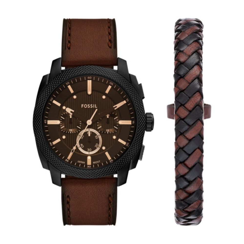 Men Machine Brown 44mm Watch
