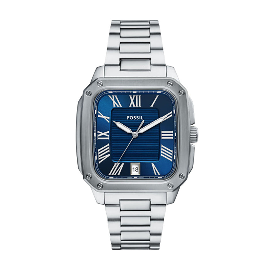 Men Crosby Silver 42mm Watch