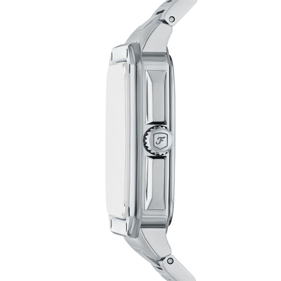 Men Crosby Silver 42mm Watch
