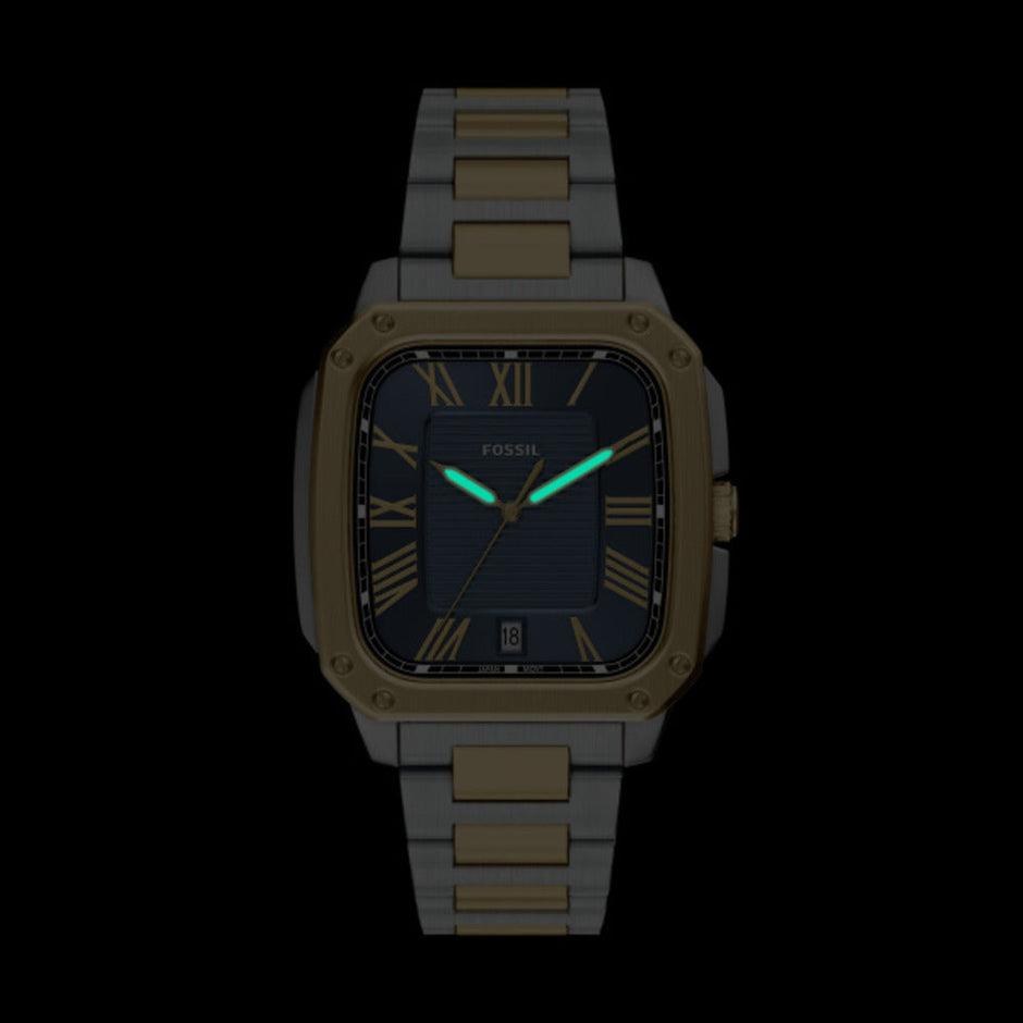 Men Crosby Silver Watch