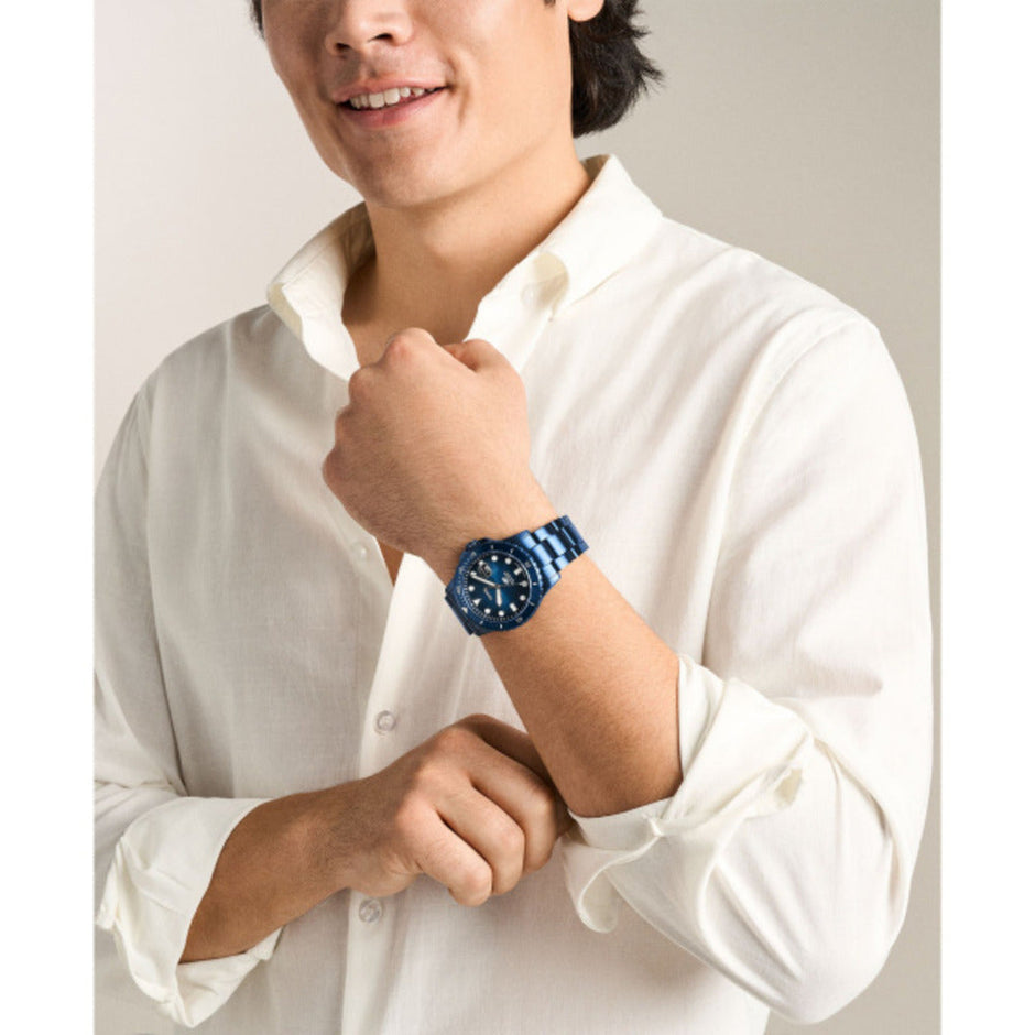 Men Fossil Blue Watch