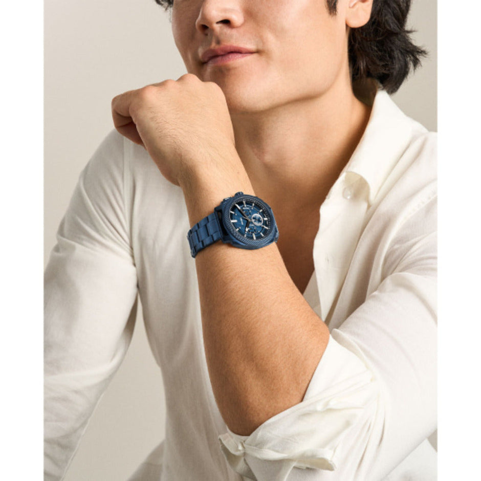 Men Machine Blue Watch