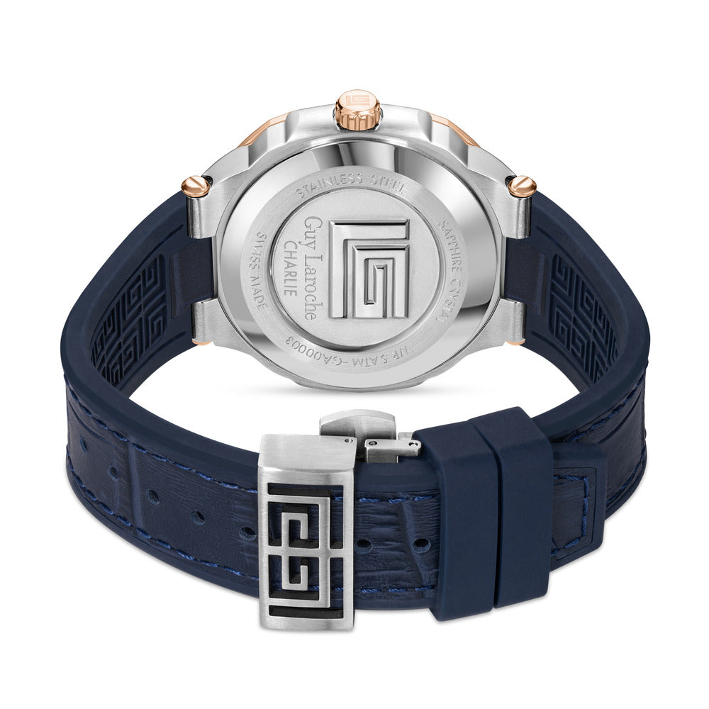 Men Charlie Blue 45mm Watch