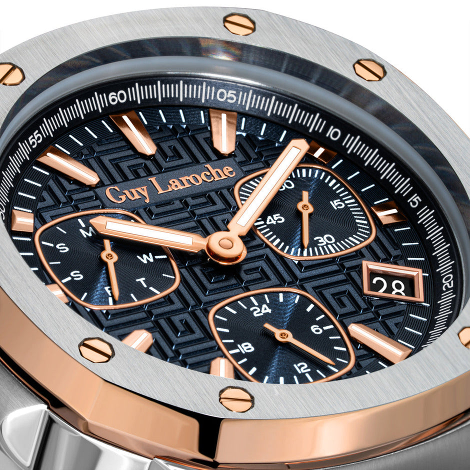 Men Charlie Blue 45mm Watch