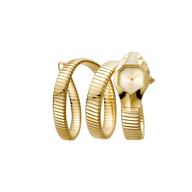 Women Just Glam Gold Watch