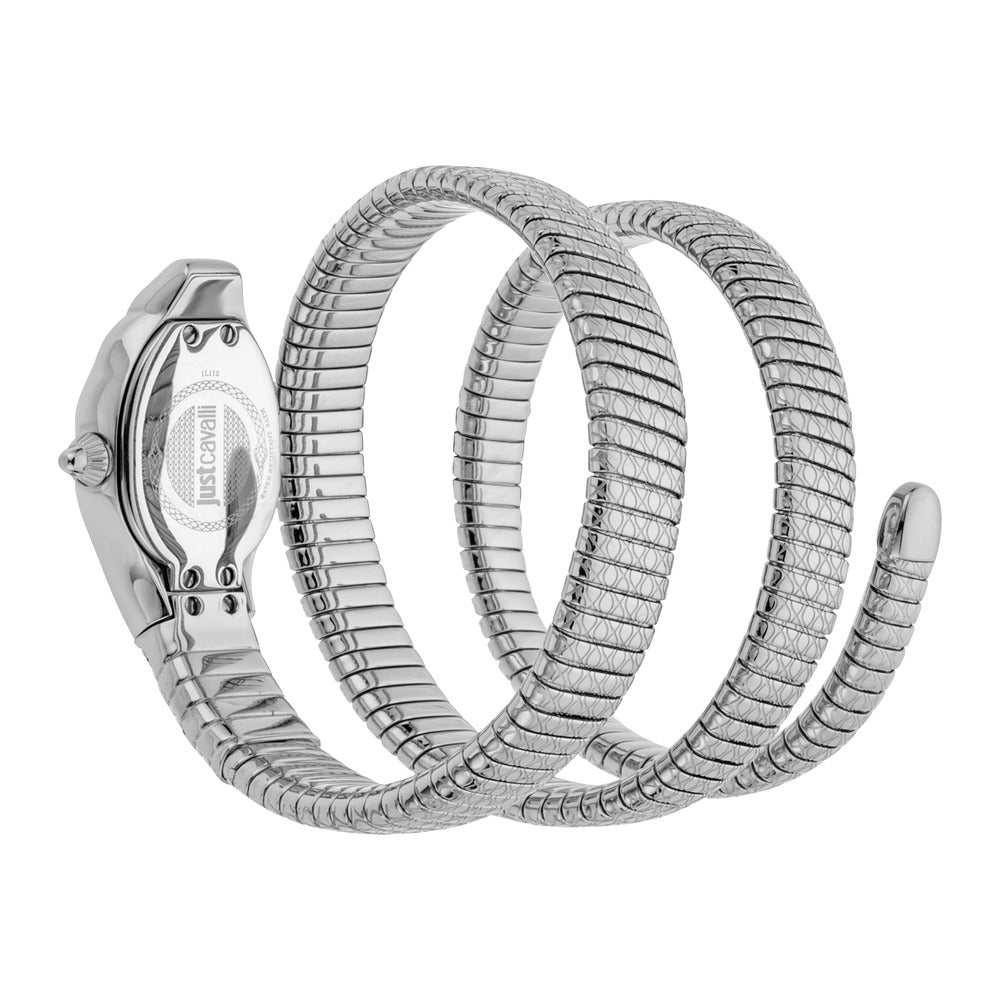 Women Just Glam Evo 1 Silver Watch