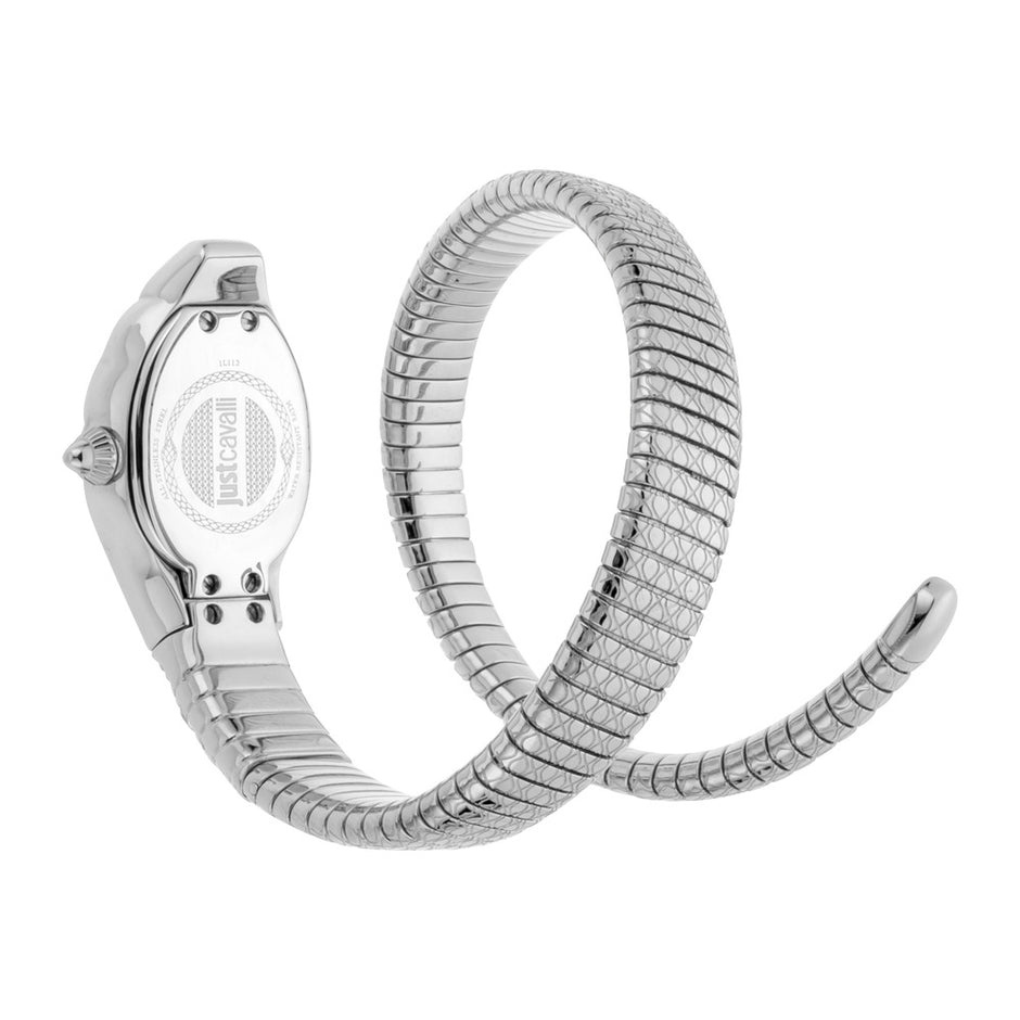 Women Just Glam Evo 2 Silver 22mm Watch