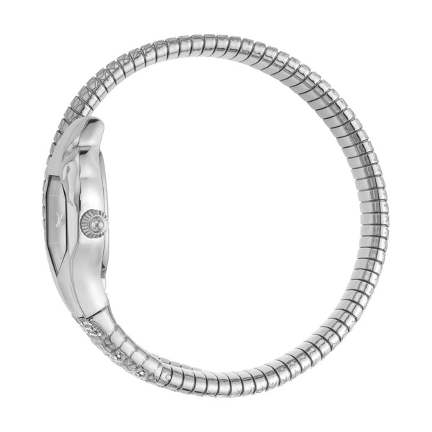 Women Just Glam Evo 2 Silver 22mm Watch