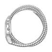 Women Just Glam Evo 7 Silver 22X35.5mm Watch