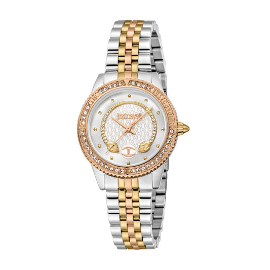 Women Snake Silver 30mm Watch