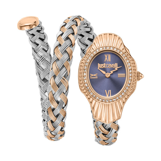 Women Signature Snake Blue Watch