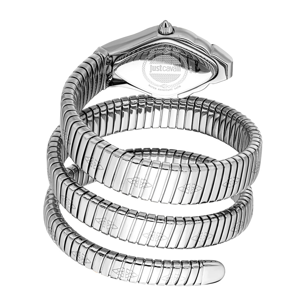 Women Cristallo Silver 22 X 36.5mm Watch