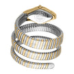 Women Cristallo Two Tone Silver & Gold 22 X 36.5mm Watch