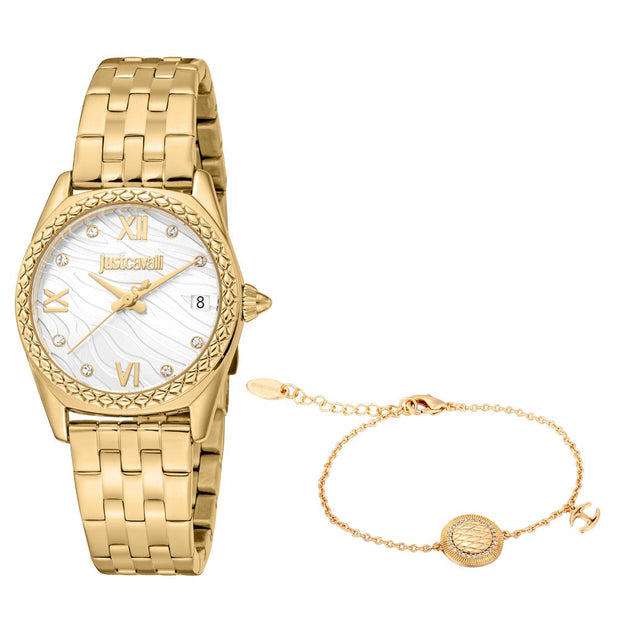 Women Animalier Silver 30mm Watch