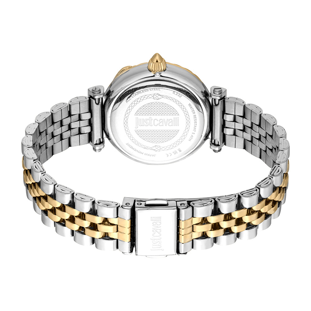 Women Mistero Two Tone Silver & Gold 30mm Watch