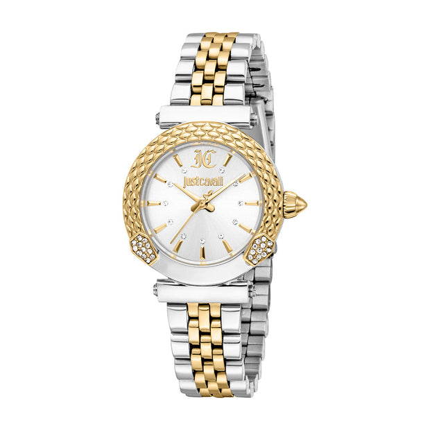 Women Mistero Two Tone Silver & Gold 30mm Watch