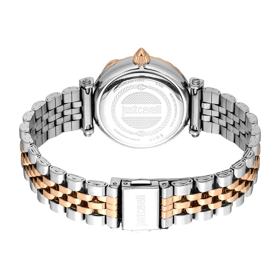 Women Mistero Two Tone Silver & Rose Gold 30mm Watch