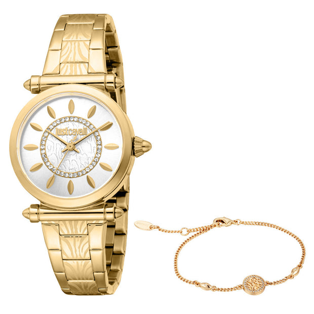 Women Splendida Gold 30mm Watch Set