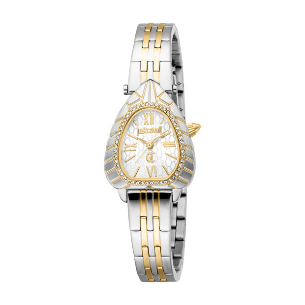 Women Animalier Two Tone Watch