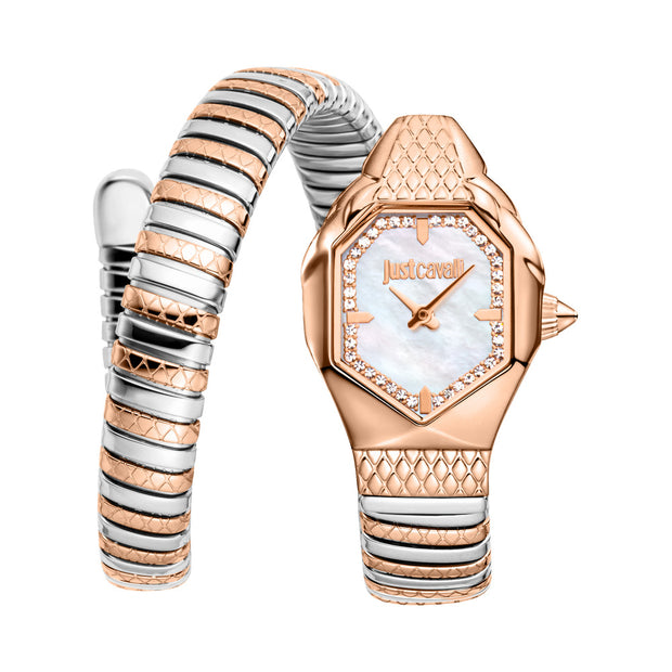 Women Aria Two Tone 22X34.5mm Watch