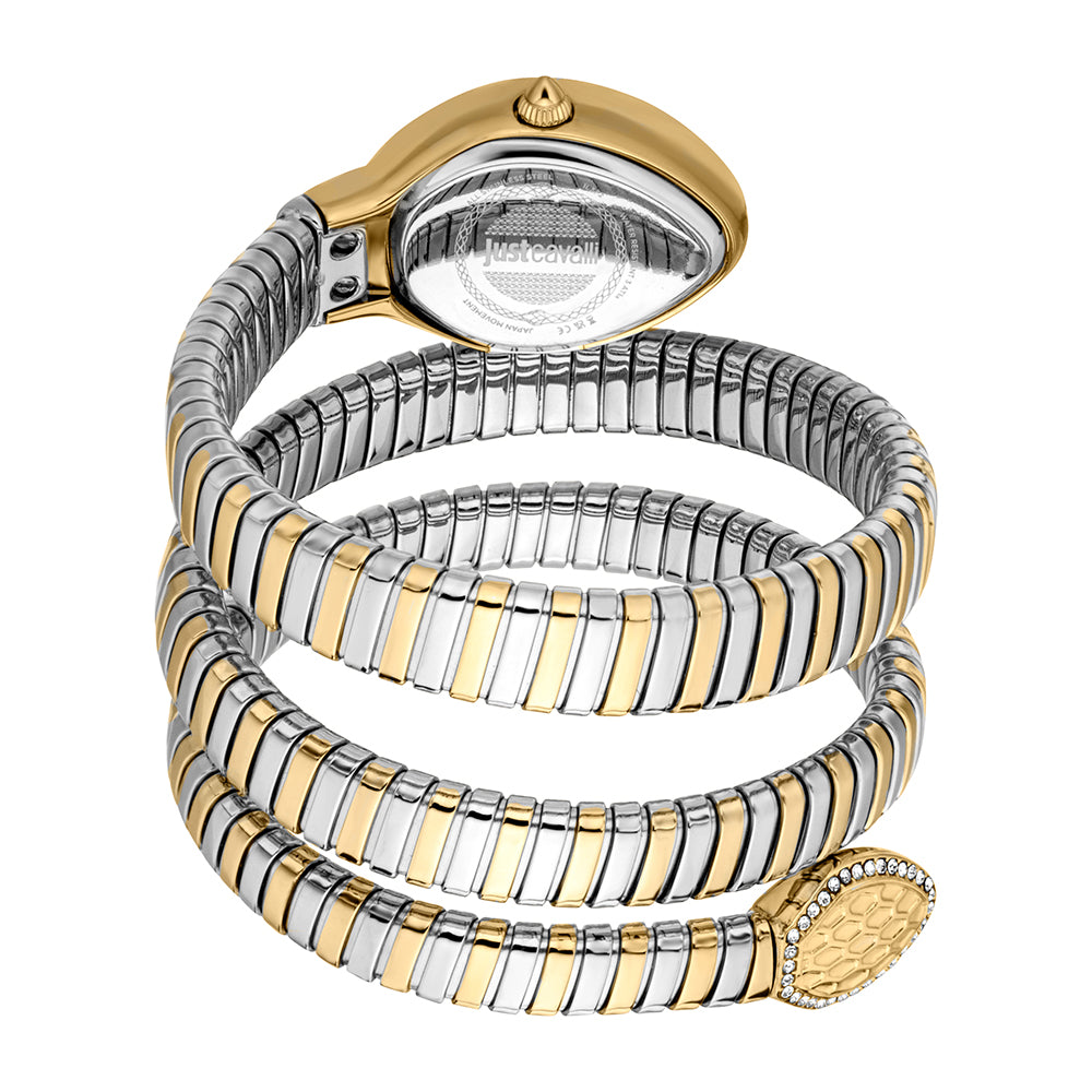 Women Carezza Two Tone Silver & Gold 22 X 33.5mm Watch