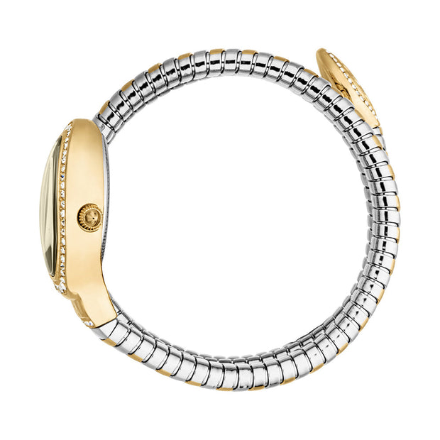 Women Carezza Two Tone Silver & Gold 22 X 33.5mm Watch