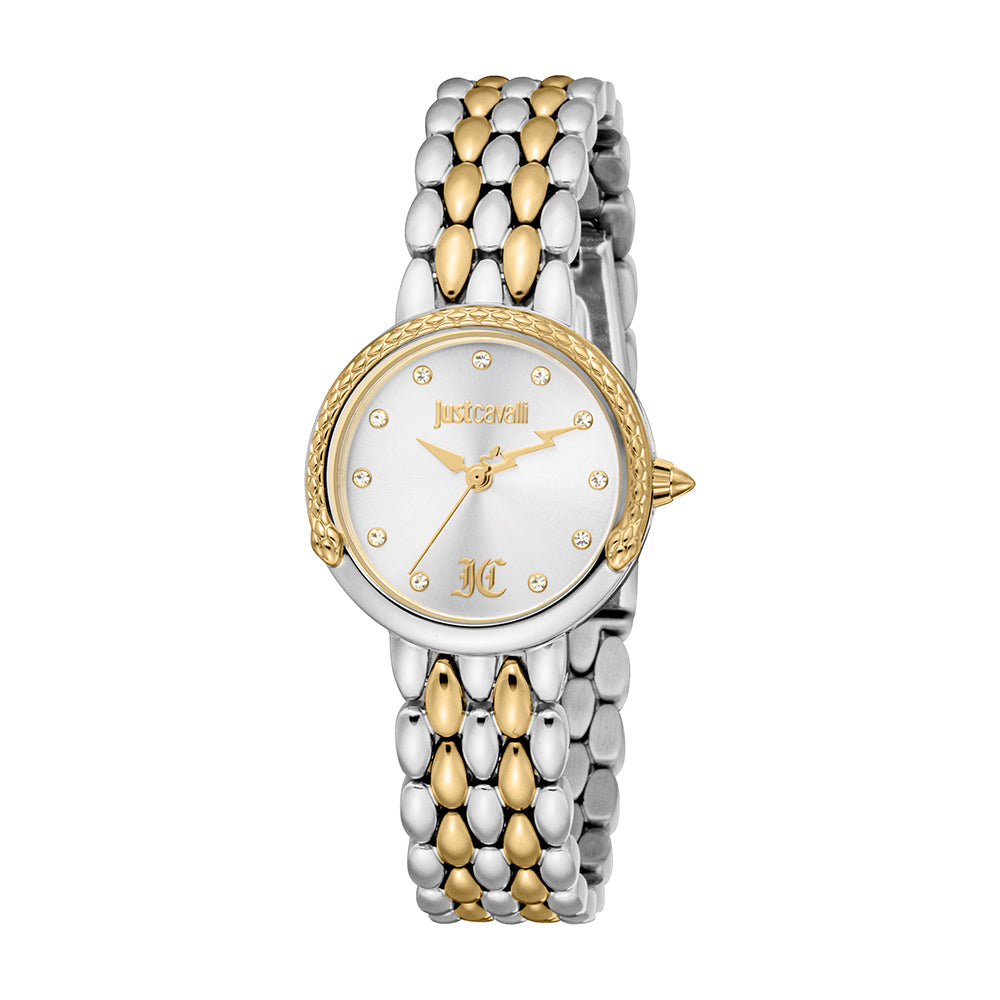 Women Rosa Two Tone Silver & Gold 28mm Watch