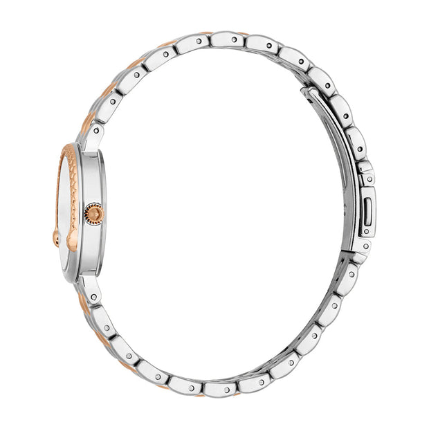 Women Rosa Two Tone Silver & Rose Gold 28mm Watch