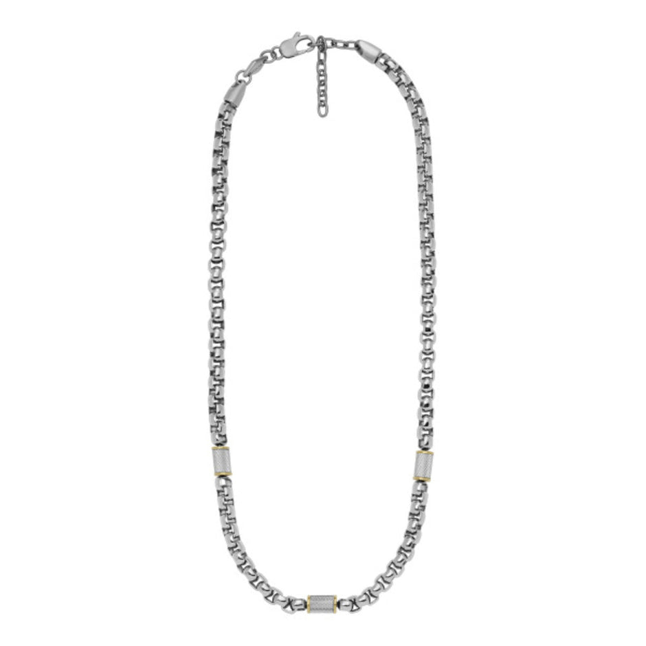 Men Silver Necklace