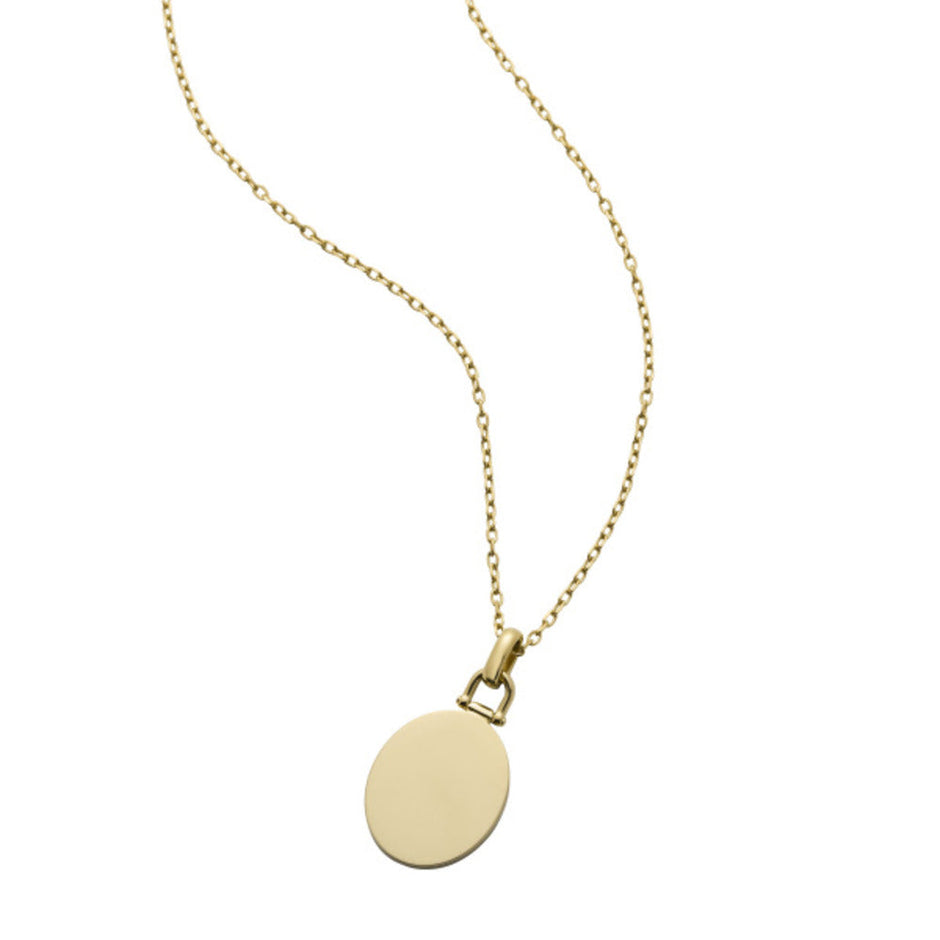 Women Drew Gold Necklace