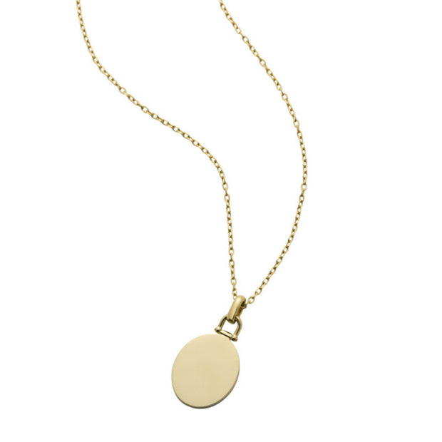 Women Drew Gold Necklace