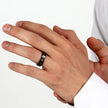 Men Black/Gold Ring