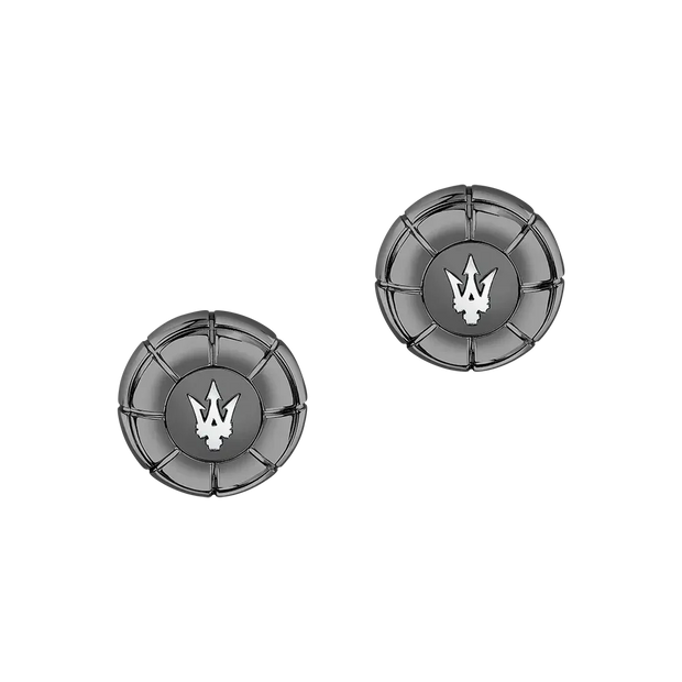 أزرار أكمام بشعار العلامة ترايدنت