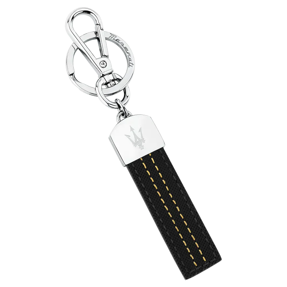 Men Black Key Ring