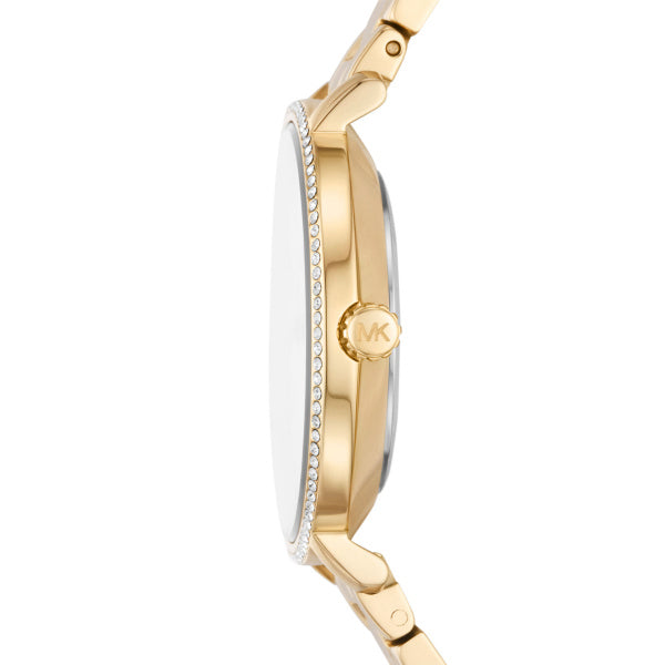 Women Pyper Golden Watch Set