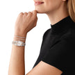 Women Lexington White Watch Set