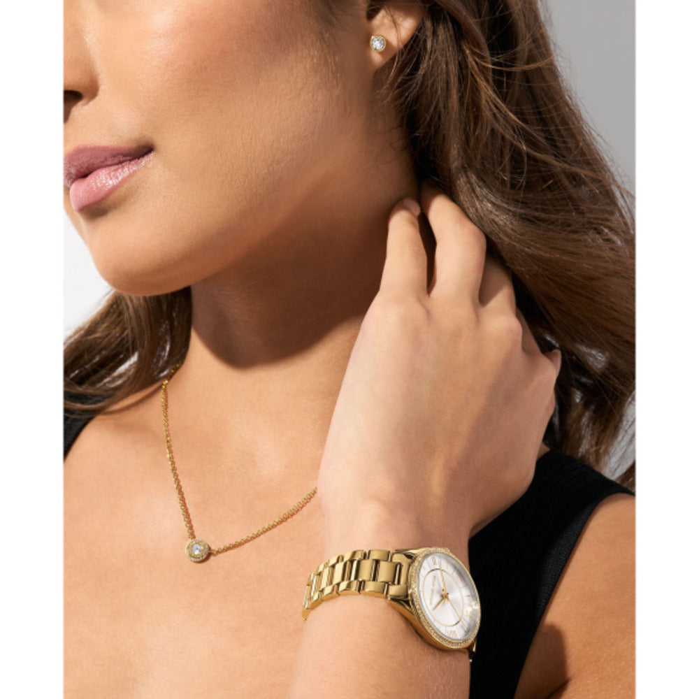 Women Lauryn Gold Watch Set