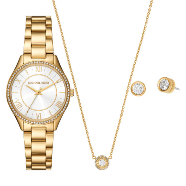 Women Lauryn Gold Watch Set