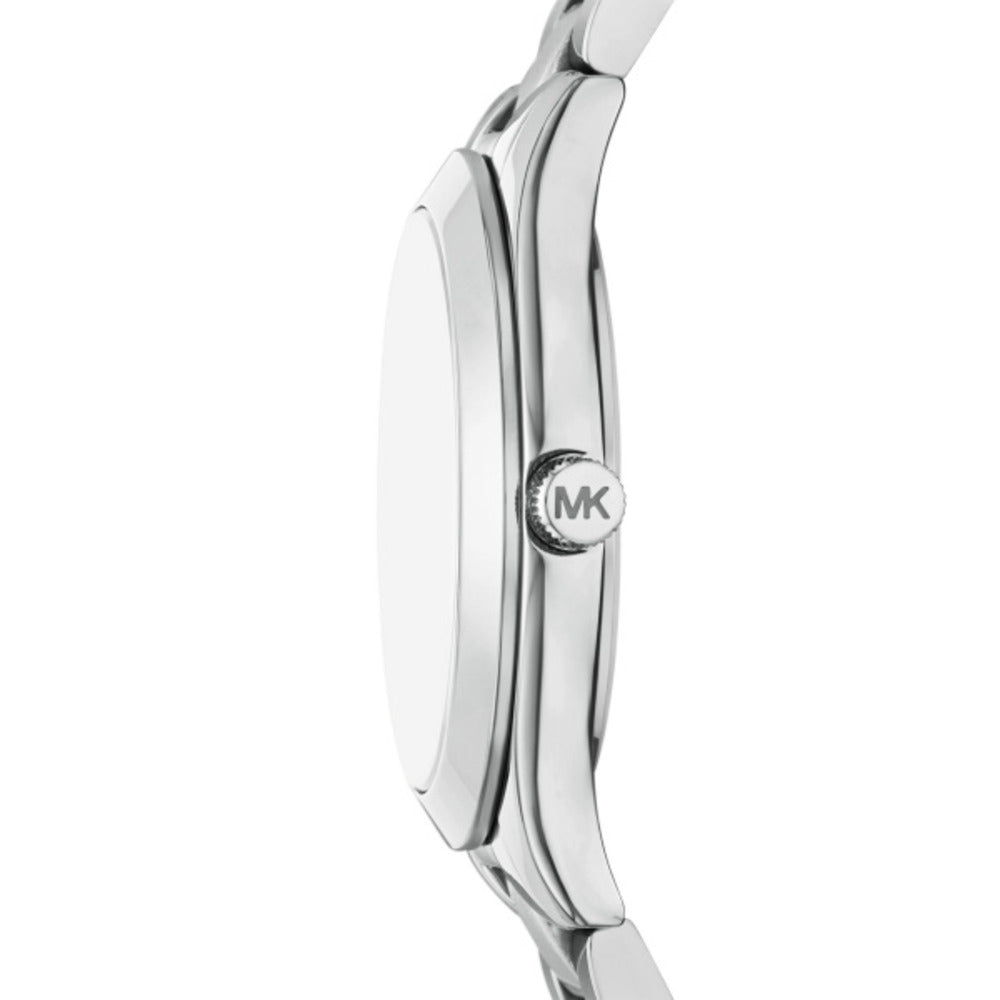 Women Slim Runway Silver Watch