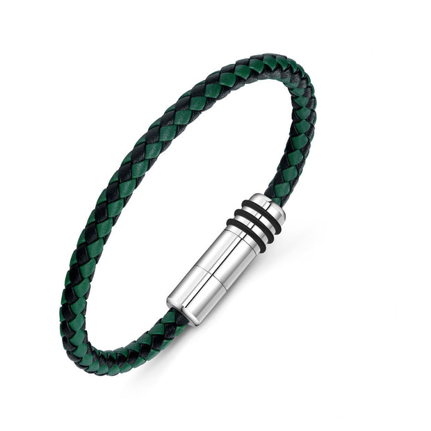 Men Black -Green Bracelet