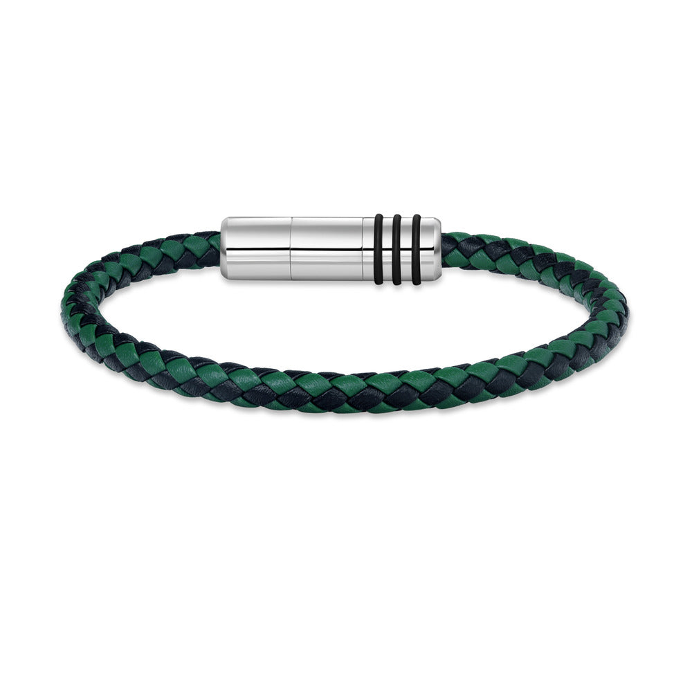 Men Black -Green Bracelet