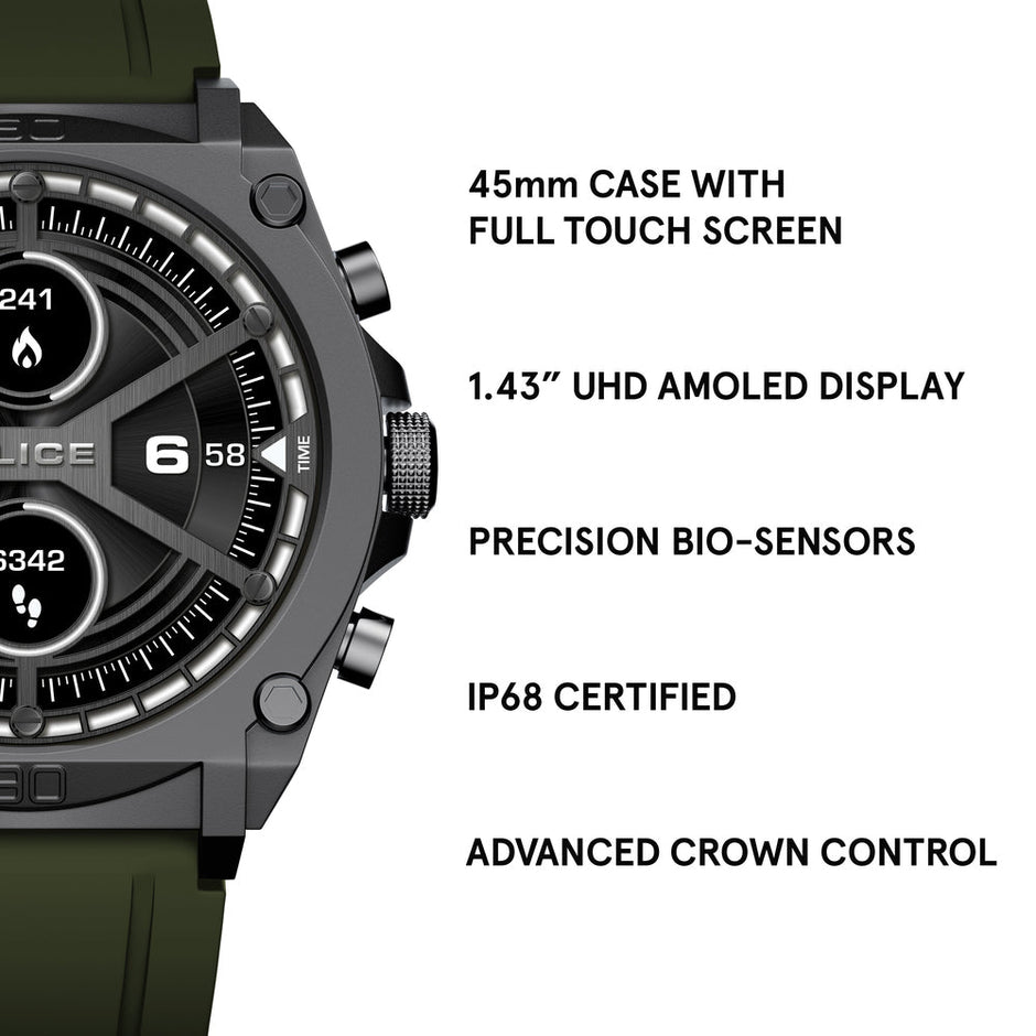 Men My Avatar Black 45 mm Watch